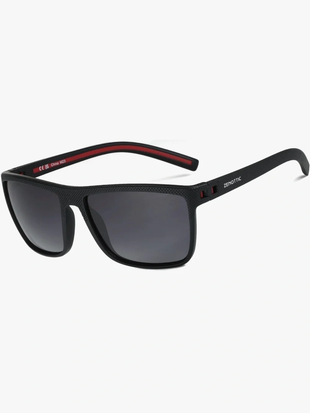 Men's Black Zenottic Polarized Sunglasses